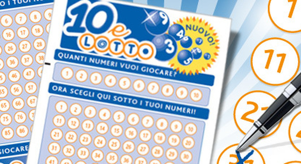 «10 e Lotto», vinti 32mila euro a Marcianise e Messina con 1 euro