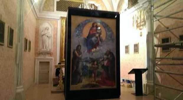 La Madonna di Foligno di Raffaello torna al Monastero di Santa Anna