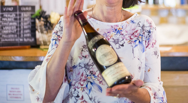 Bottiglia di Amarone di 50 anni in una foto di repertorio