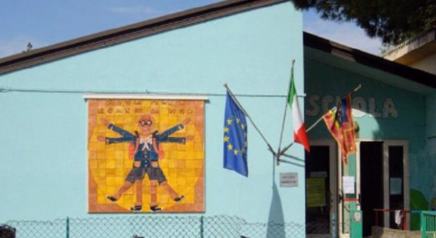 La scuola elementare Leonardo da Vinci di Adria