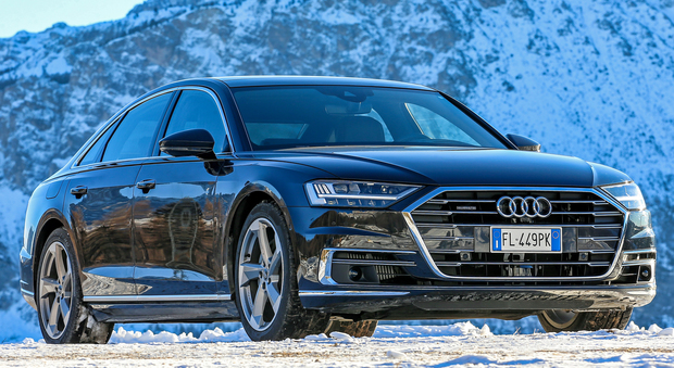 La A8, ammiraglia ipertecnologica di Audi