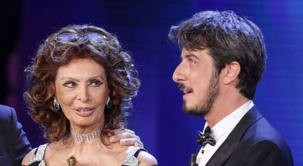 Paolo Ruffini e Sofia Loren