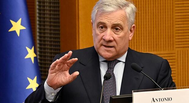 Il ministro degli Affari Esteri, Antonio Tajani