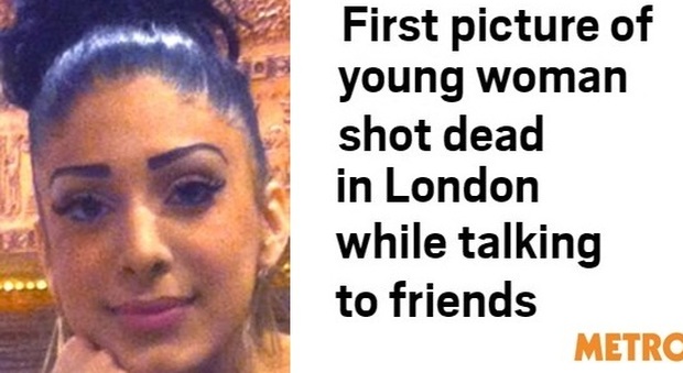 Esce con le amiche, due uomini in bici le sparano: morta a soli 20 anni (Metro.co.uk)