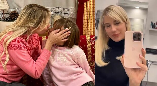 Clizia Incorvaia e le foto della figlia Nina, i fan attaccano: «Non la mostri mai». Lei sbotta: «Ecco la verità»