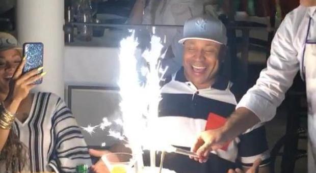 Compleanno a Capri per Magic Johnson con il rapper LL Cool J