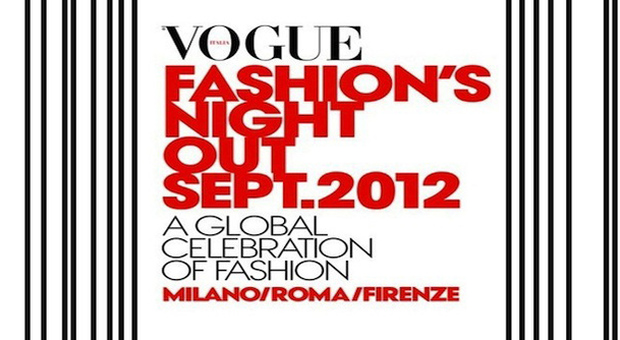 Vogue Fashion's Night Out ora a Firenze. Tre date e tre notti di shopping