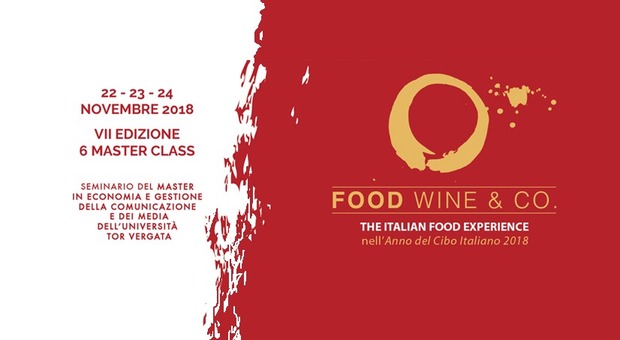 "Food Wine & co", all'Università di Tor Vergata l'evento su cibo e innovazione