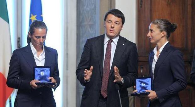 Tennis, Errani-Vinci ricevute da Renzi: «Nulla è impossibile per due italiane»