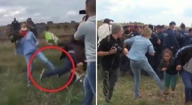 Calci ai profughi, la reporter ungherese insiste: "Denuncio quell'uomo, è una questione di onore"