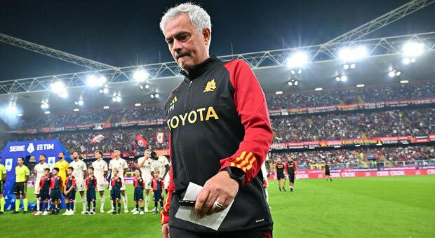 Mourinho dopo Genoa-Roma: «Peggior inizio di sempre? Sì, ma sono l'unico ad aver fatto due finali»