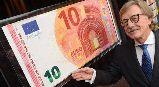 Ecco la nuova banconota da 10 euro Inizierà a circolare dal 23 settembre