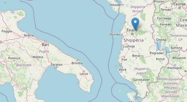 Terremoto, in Albania scosse di magnitudo 5.2 e 4.7 vicino a Tirana