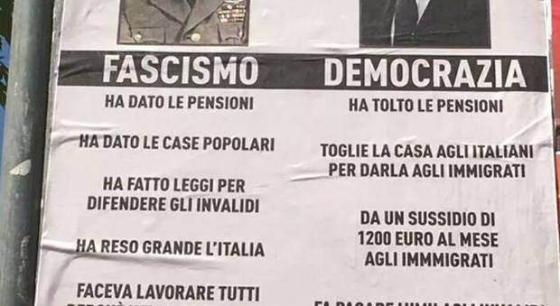 Renzi-fascismo Bufera sul post del salviniano