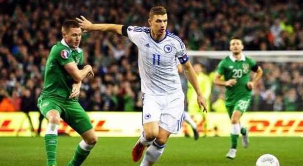 Sfuma il sogno di Dzeko, Pjanic e Lulic: l’Irlanda elimina la Bosnia e si qualifica