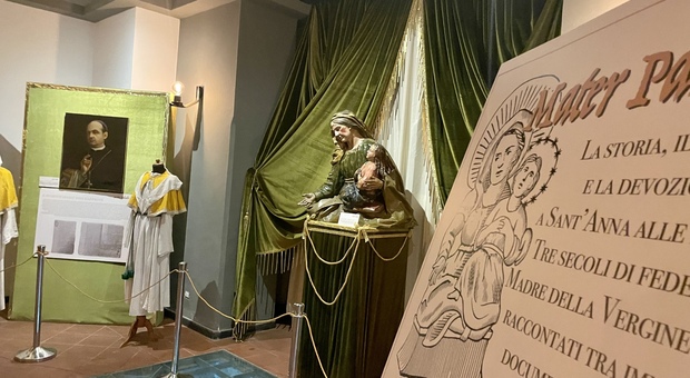«Mater Paludis», inaugurata a Napoli la mostra dedicata a Sant'Anna