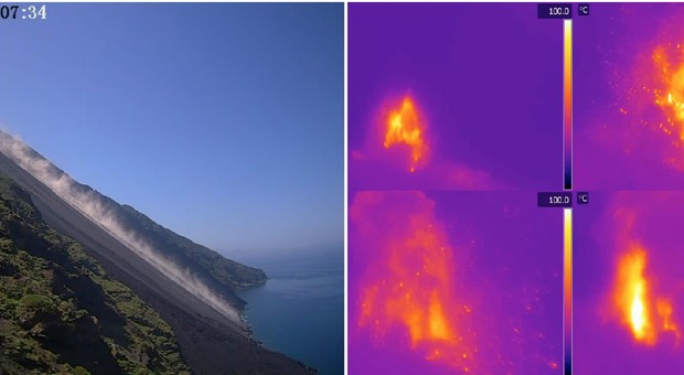 Stromboli, forte esplosione nel cratere Eoliano: eruzione avvertita dagli abitanti (LGS - Laboratorio Geofisica Sperimentale)