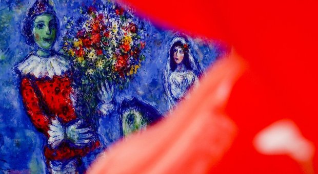 Chagall sogno d'amore, a Napoli con una «dream room»
