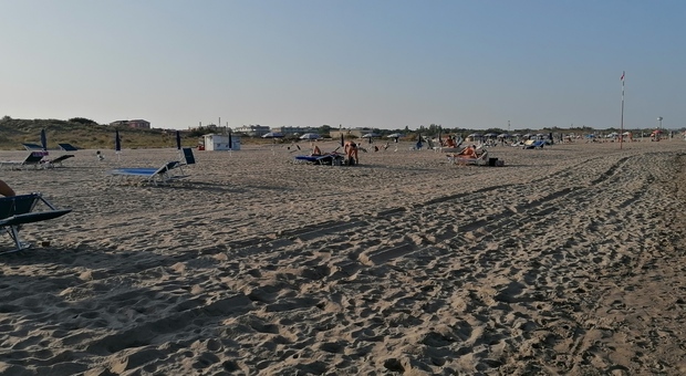 La spiaggia di Rosolina è stata meta dei fine settimana anche in questo inizio di ottobre