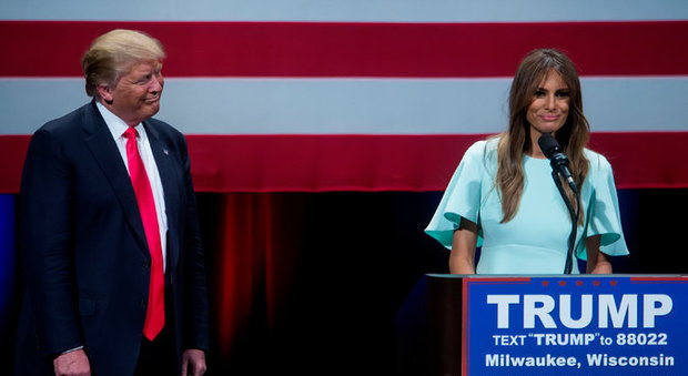 Soccorso "rosa" a Donald Trump: per le primarie in Wisconsin scende in campo la moglie Melania