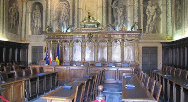 Sala del consiglio comunale di Viterbo