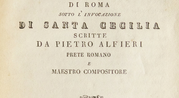 12 giugno 1863 Muore a Roma il musicologo Pietro Alfieri
