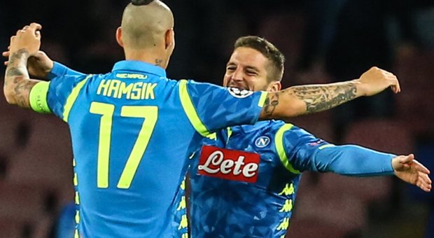 Napoli, Hamsik crede negli ottavi: «Faremo una grande partita a Liverpool». Albiol prova il recupero per Bergamo