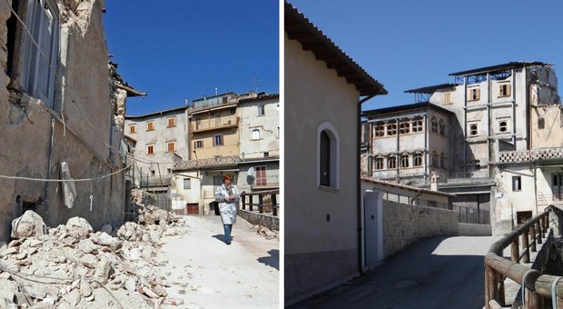L’Aquila, 10 anni dopo il sisma: «Il mio Matteo figlio del terremoto non ha mai visto una scuola vera»