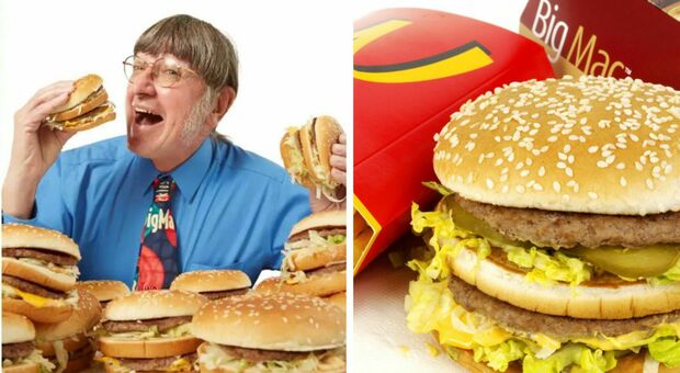 Don Gorske, il mangiatore record di hamburger: «Nove Big Mac al giorno, vi svelo come sono arrivato a 70 anni»