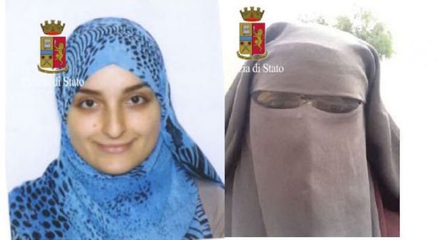 Terrorismo, la napoletana «Fatima» a processo: condannata la sorella