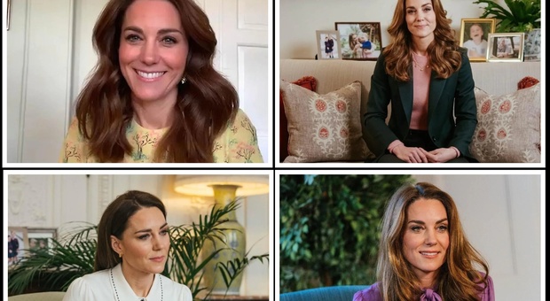Kate Middleton, i migliori look in un anno di appuntamenti su Zoom