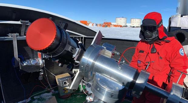 L'astrofisico Ivan Bruni alla Base Concordia in Antartide