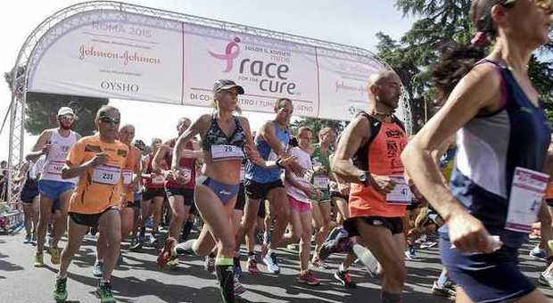 Race for the cure, alla maratona corrono in 70 mila con Boldrini e Boschi