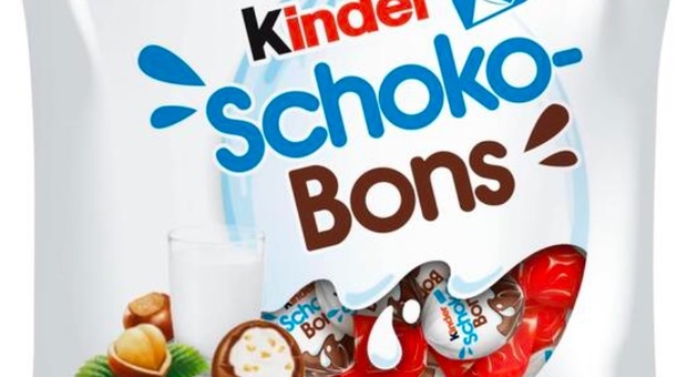 Ferrero ritira anche in Italia alcuni lotti di Kinder Schoko-Bons: ecco quali