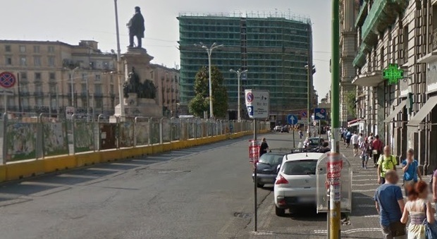 Piazza Garibaldi, riapre il cantiere: lavori ai marciapiedi per 15 giorni