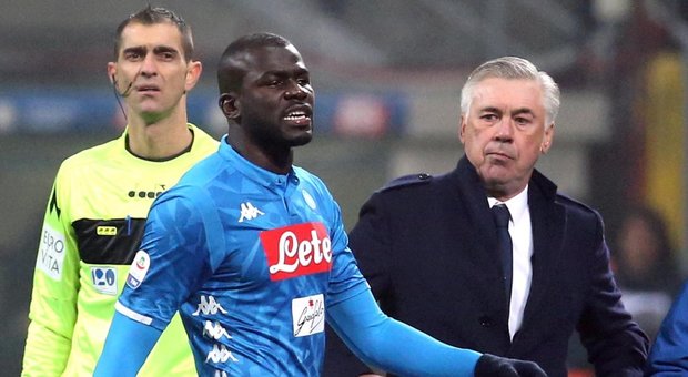 Napoli, niente sconto per Koulibaly: il difensore salterà anche la Lazio