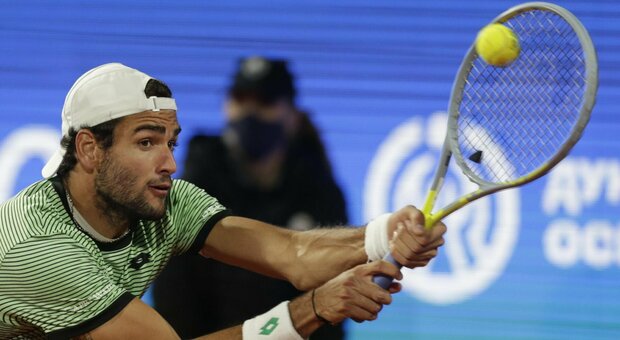 Tennis, Berrettini in finale a Belgrado: affronterà Karatsev e non Djokovic