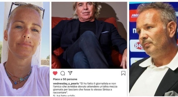 Mihajlovic, Sonia Bruganelli contro Zazzaroni: «Hai fatto schifo», su Instagram lo sfogo social
