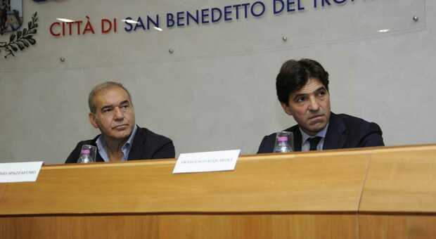 Antonio Spazzafumo e Francesco Acquaroli