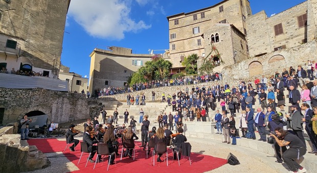 Ieri l'inaugurazione del teatro romano di Terracina