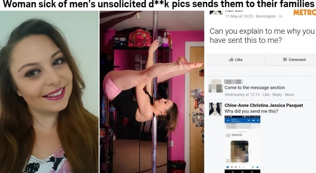 Foto e messaggi osceni su Fb, la ragazza risponde così ai maniaci social