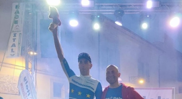 Cristian Bianchetti campione europeo di Ultracycling