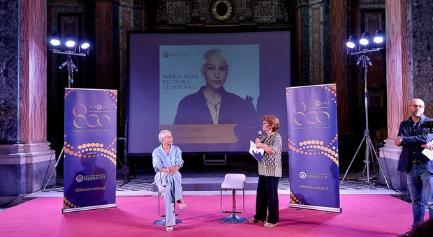 immagine Napoli, Malika Ayane si racconta agli studenti della Federico II prima del concerto
