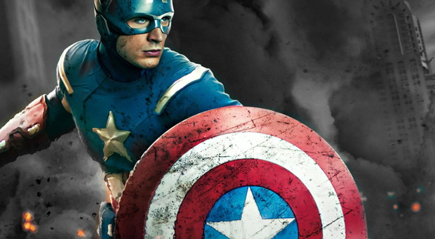 Il supereroe Marvel Capitan America