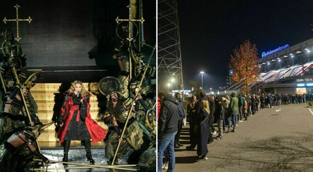 Madonna a Milano, perché il concerto è iniziato in ritardo: la festa di Donatella Versace e il traffico in tilt
