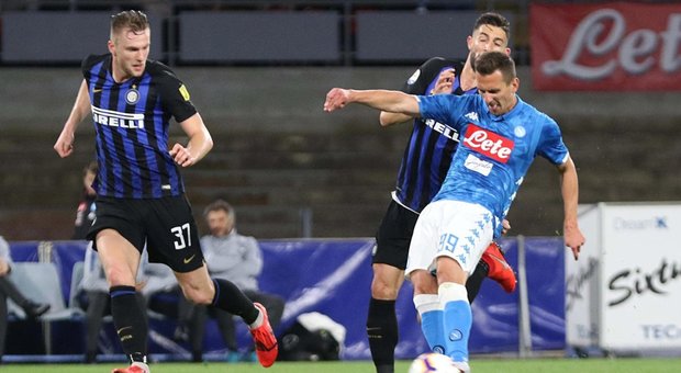 L'Inter rischia a Napoli, i bookies danno gli azzurri di Gattuso favoriti