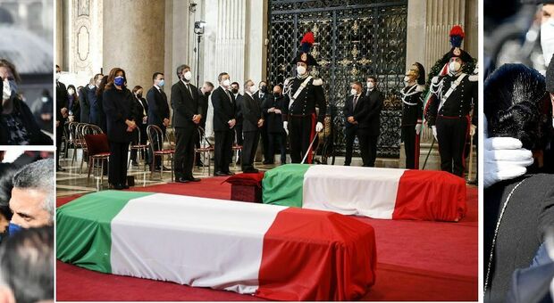 Attanasio e Iacovacci, i funerali di Stato: «Angoscia per giustizia disattesa»