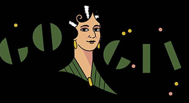 Il doodle di Google celebra la messicana Maria Grever: compose “Pensami” cantata da Julio Iglesias