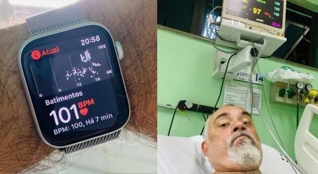 Salvato da un infarto grazie allo smartwatch