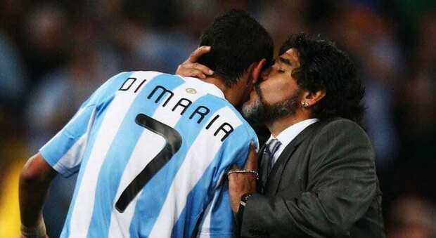 Maradona, il retroscena di Di Maria: «Mi raccontava di Napoli per caricarmi»